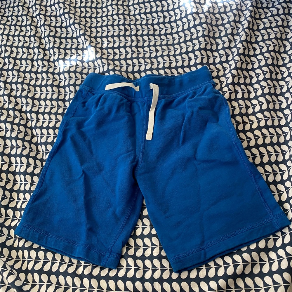 Hanna Andersson Vibrant Blue Knit Shorts size 10